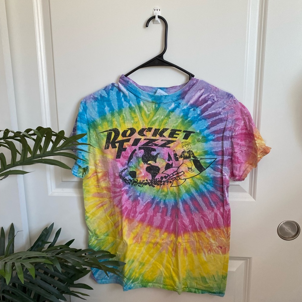 vintage tie dye tee